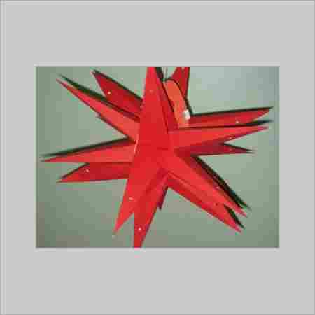 RED COLOR PAPER STAR