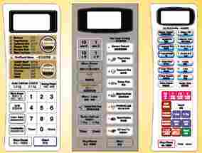 MICROWAVE OVEN MEMBRANE SWITCH
