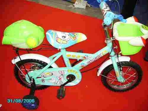 Kids Bicycle With Rear Support Wheels