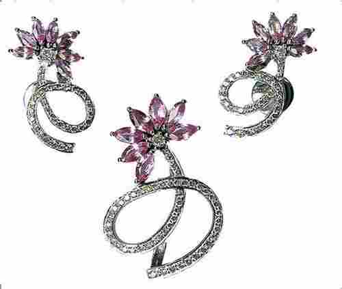 Stylish Diamond Beaded Earrings