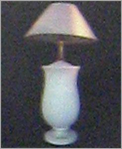 Various Designer White Marble Lamp