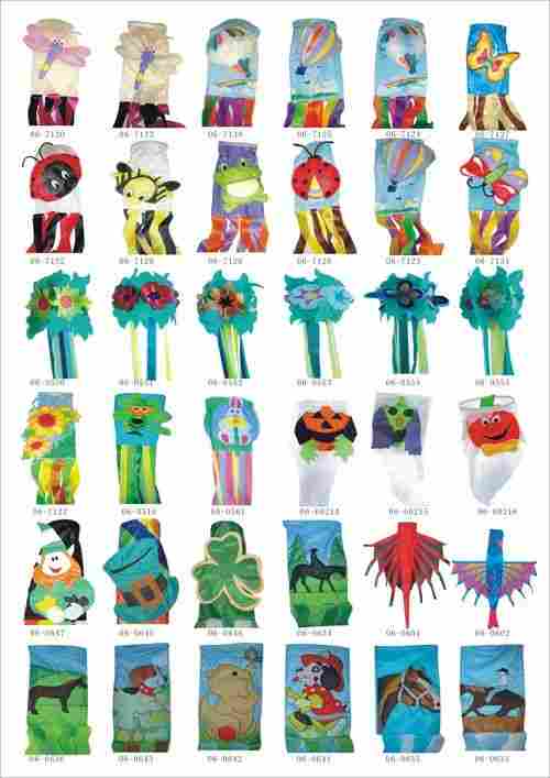 Festival Ornaments Multicolour Wind Sock