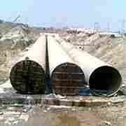Round Discharge Pipe Line