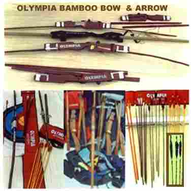 Olympia Bamboo Bow & Arrow