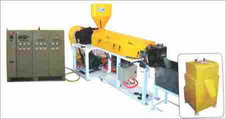 Recycling Extruder with Pelletizer Line