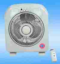10" Rechargeable Fan With Emergency Led Lights With Remote Control