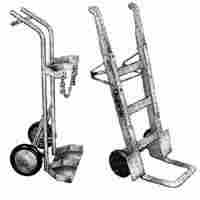 Double Wheel Cylinder Carrying Trolley