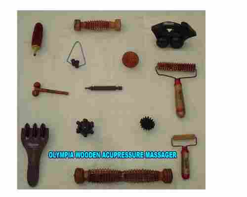OLYMPIA WOODEN ACUPRESSURE MASSAGER