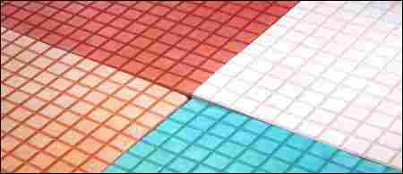 16 Square Design Concrete Interlocking Tiles