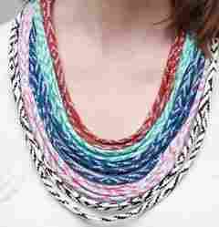 Chiffon Fabric Necklace