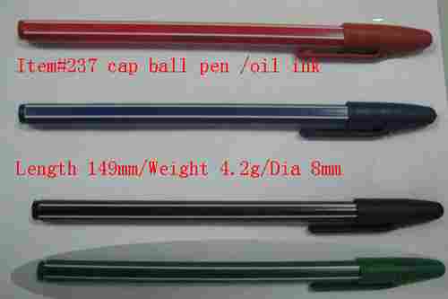 Oil Ink Cap Ballpoint Pen