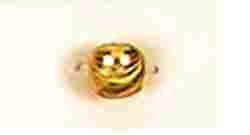 5mm C Cut Brass Beads