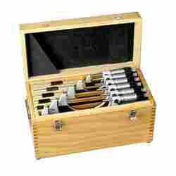 Wooden Micrometer Box