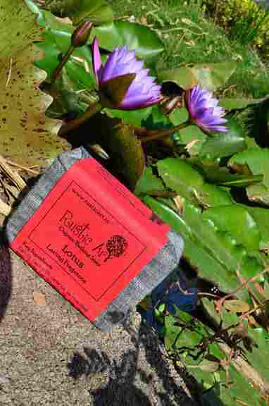 Lotus Lasting Fragrance Organic Bathing Soap