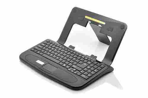 Ergonomic Laptop Cooling Stand With Keyboard