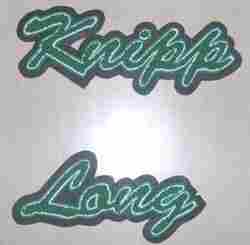 Knipp Long Chenille Patch