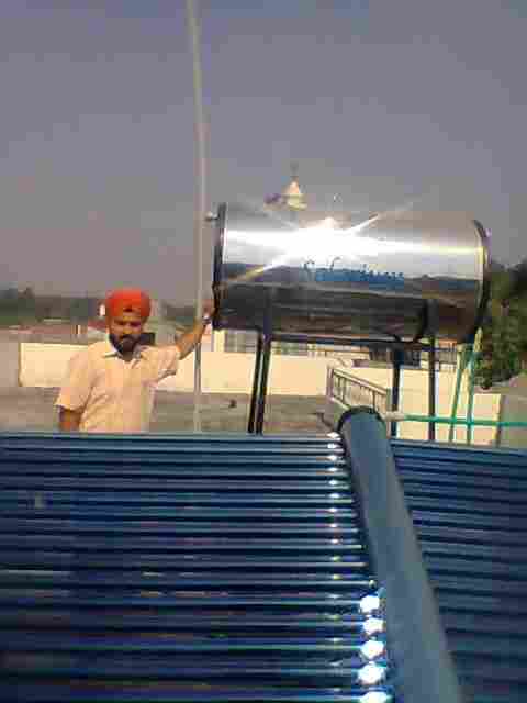 Tube Collector Solar Water Heater