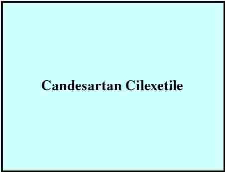  Candesartan Cilexetile 