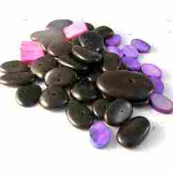 Black Obsidian Beads