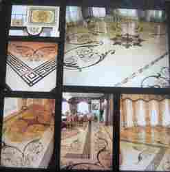 Marble Floor Inlay