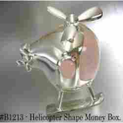 Helicopter Shape Money Box