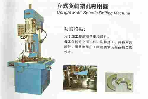 Upright Multi-Spindle Drilling Machine