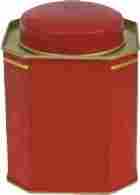 Tea Leaf Tin Container
