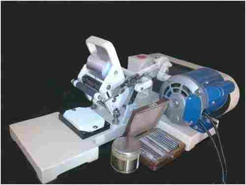 Electrically Operated Motorized Semi Automatic Batch Printing /Coding Machine