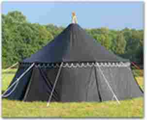 Round Medieval Tent