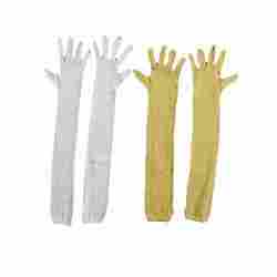 Cotton Long Gloves