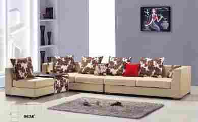 Contemporary Sectional Sofa With Coffee Table