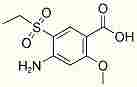 4-amino-5-(ethylsulphonyl)-o-anisic Acid