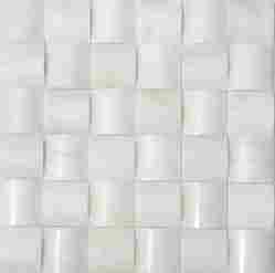 3d White Marble Mosaic Convex