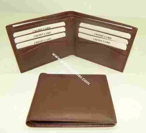 Brown Color Leather Gents Wallet