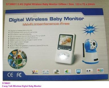 2.4GHz डिजिटल वायरलेस बेबी मॉनिटर 