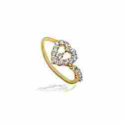 Diamond Ladies Ring (Heart Shape)