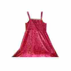 Red Speggati Frock