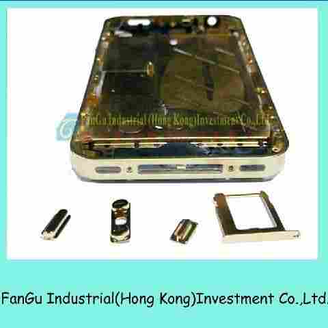 Gold Middle Plate/Middle Frame For Iphone4
