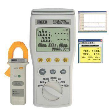  6390 Portable And Lightweight 0 To 1200ah Digital Battery Capacity Tester