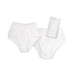 Softer And Breathable Plain White Disposable Panties