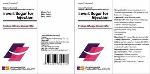 Invert Sugar For Injectiion