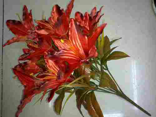 12H Lily Bunch Artificial Flower