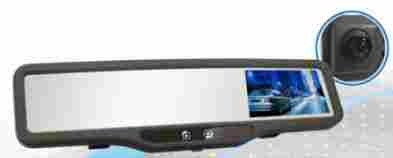 Wide Angle Rear View Mirror With Digital Video Recorder For Vehicle