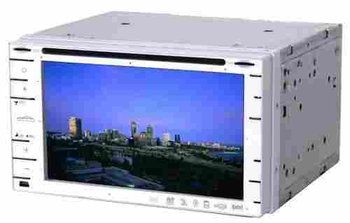 White Color 6.2 inch Car Multimedia TV
