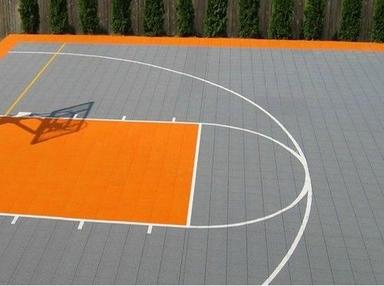 Outdoor Basketball Court Interlocking Plastic Flooring Tiles