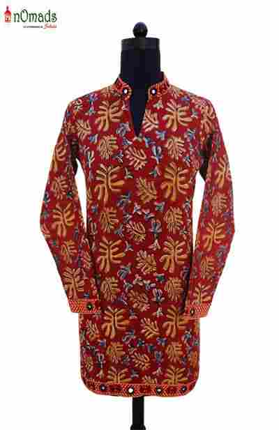 The Red in You Kurta