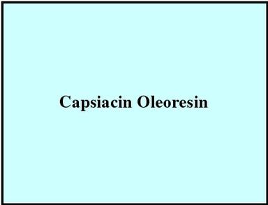 Capsiacin Oleoresin