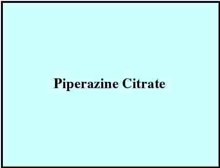 Piperazine Citrate