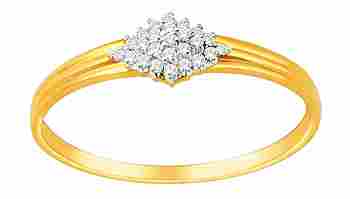 Ladies Diamond Rings (0.12 Ct Real Diamonds)