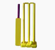 Plastic Cricket Set Yellow Application: Industrial